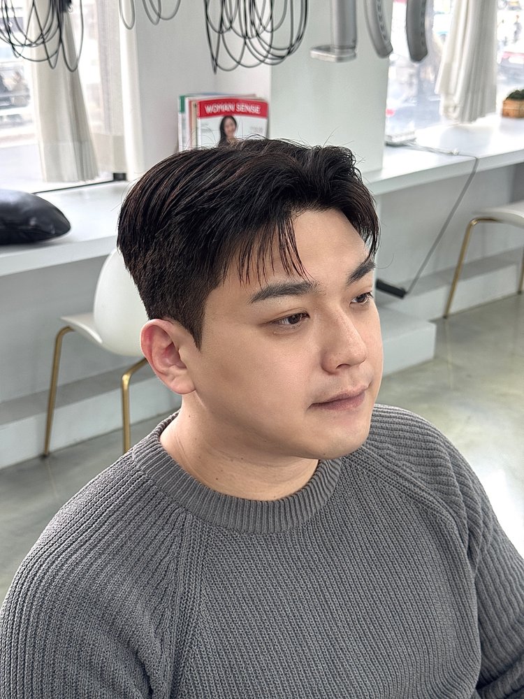 장한평 남자미용실 헤어샵426 남자 가일컷 스타일 상세